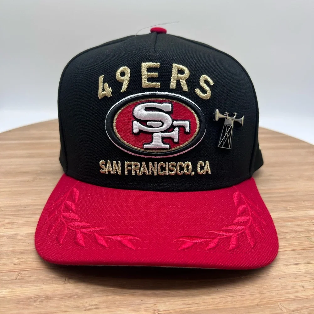New Era San Francisco 49ers 2025 NFL Draft On Stage A-Frame 59FIFTY Fitted‎ Hat